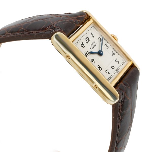 093963 rv Cartier Le Must de Cartier 5057001 Womens Watch in Vermeil