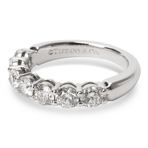 094119 sv Tiffany Co Embrace Diamond Wedding Band in Platinum 091 CTW