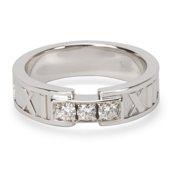 Tiffany Co Tiffany Co Atlas Diamond Ring in 18K White Gold