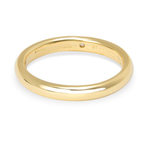 tiffany co elsa peretti band in 18k yellow gold 0 03 ctw Tiffany Co Elsa Peretti Band in 18K Yellow Gold 003 CTW