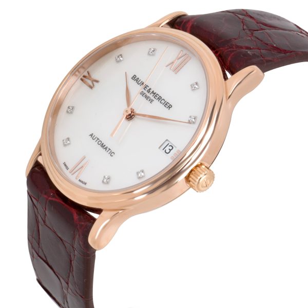 094945 lv Baume Mercier Classima MOA10077 Mens Watch in 18kt Rose Gold