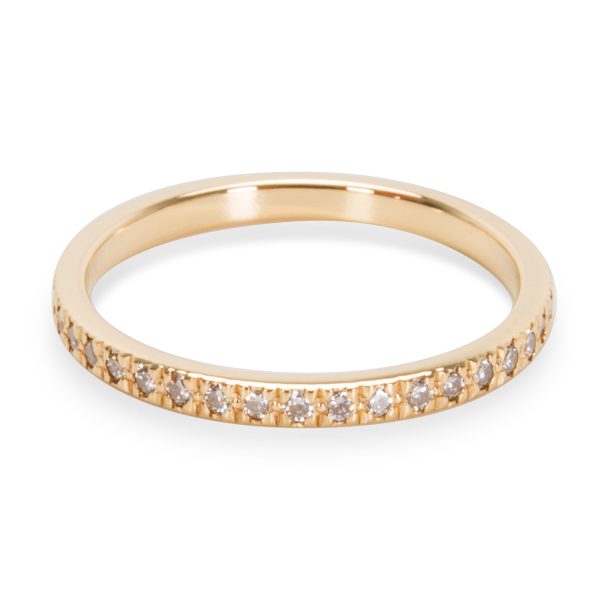 095124 bv Tiffany Co Novo Diamond Wedding Band in 18K Yellow Gold 036 CTW