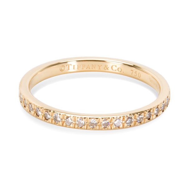 Tiffany Co Novo Diamond Wedding Band in 18K Yellow Gold 036 CTW Tiffany Co Novo Diamond Wedding Band in 18K Yellow Gold 036 CTW