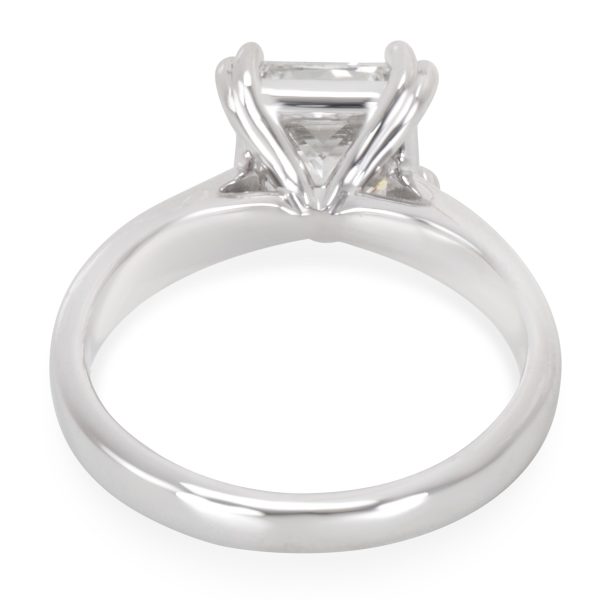 Rings Ritani Princess Cut Diamond Engagement Ring in 14K White Gold G VS2 151 CT