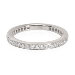 Tiffany Co Legacy Diamond Wedding Band in Platinum 057 CTW Cart