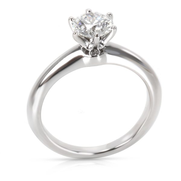 Tiffany Co Tiffany Co Diamond Solitaire Engagement Ring in Platinum 082 CT FVVS1