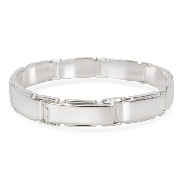 095534 bv Tiffany Co Mens Metropolis Bracelet in Sterling Silver