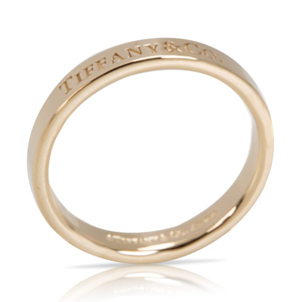 Yellow Gold Band Tiffany Co Band in 18K Yellow Gold