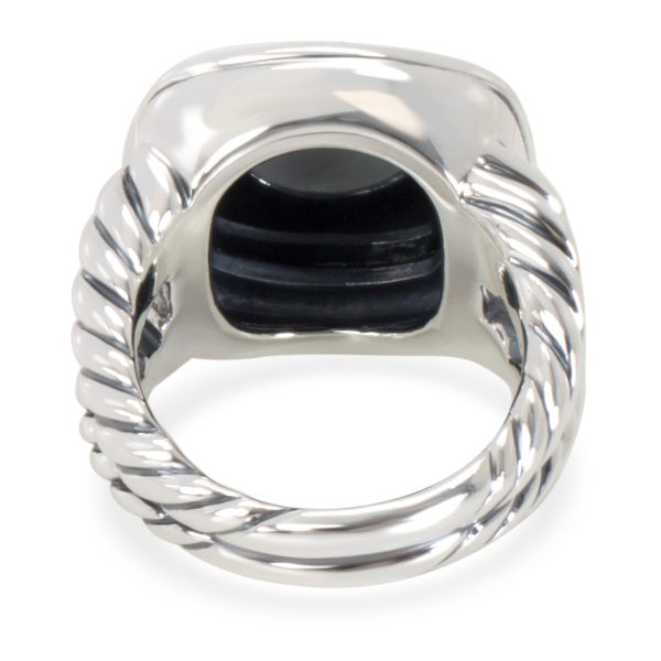 sterling silver david yurman hematite albion ring Sterling Silver David Yurman Hematite Albion Ring