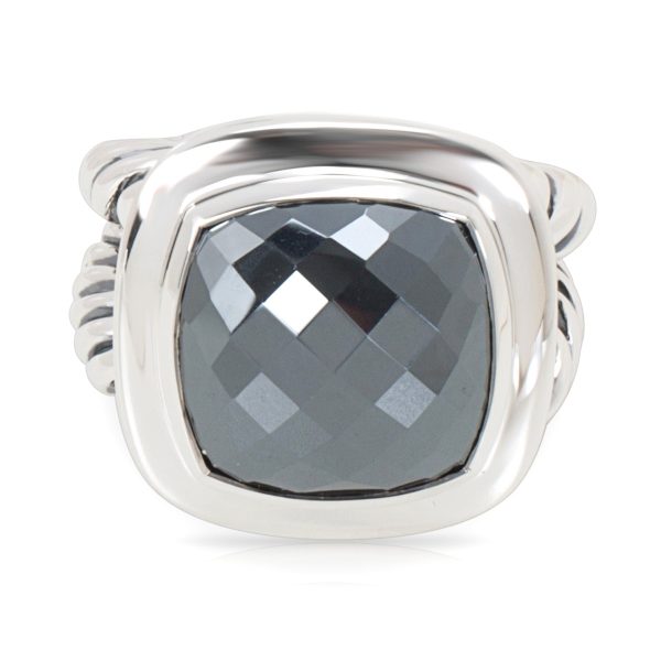 David Yurman Sterling Silver David Yurman Hematite Albion Ring