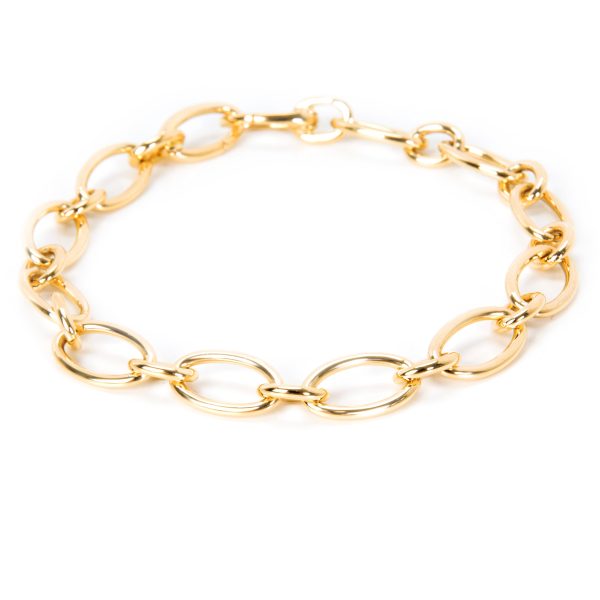 Tiffany Co Oval Link Bracelet in 18K Yellow Gold Tiffany Co Oval Link Bracelet in 18K Yellow Gold