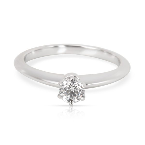 Tiffany Co Engagement Ring in Platinum 029 ct EVS1 Tiffany Co Engagement Ring in Platinum 029 ct EVS1