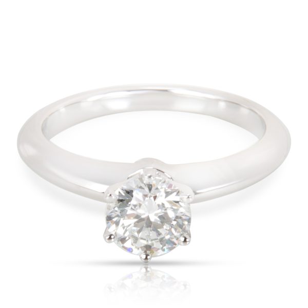 Rings Tiffany Co Diamond Solitaire Engagement Ring in Platinum 085 ct GVS1