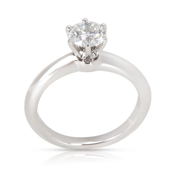 Tiffany Co Tiffany Co Diamond Solitaire Engagement Ring in Platinum 085 ct GVS1