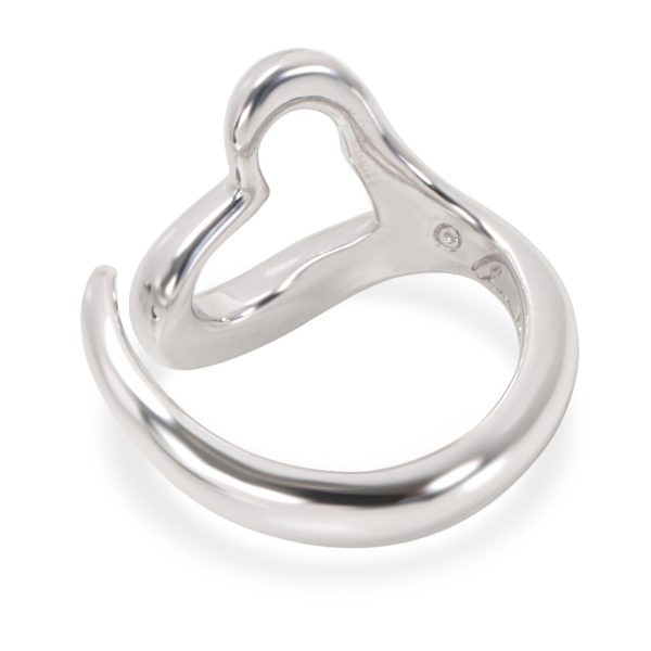 Tiffany Co Elsa Peretti Loving Heart Sterling Silver Ring Tiffany Co Elsa Peretti Loving Heart Sterling Silver Ring