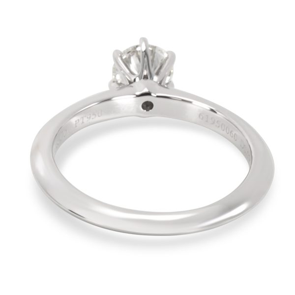 Rings Tiffany Co Diamond Engagement Ring in Platinum 057 ct IVVS2