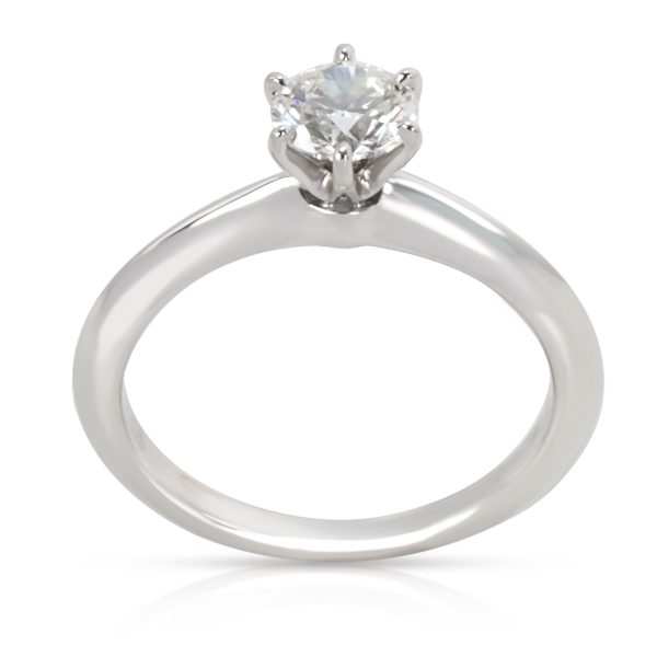 Tiffany Co Diamond Engagement Ring in Platinum 057 ct IVVS2 Tiffany Co Diamond Engagement Ring in Platinum 057 ct IVVS2