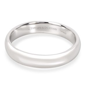 Tiffany Co Mens Wedding Band in Platinum 45 mm Louis Vuitton Montaigne BB PVC Leather Monogram 2 Way Shoulder Bag