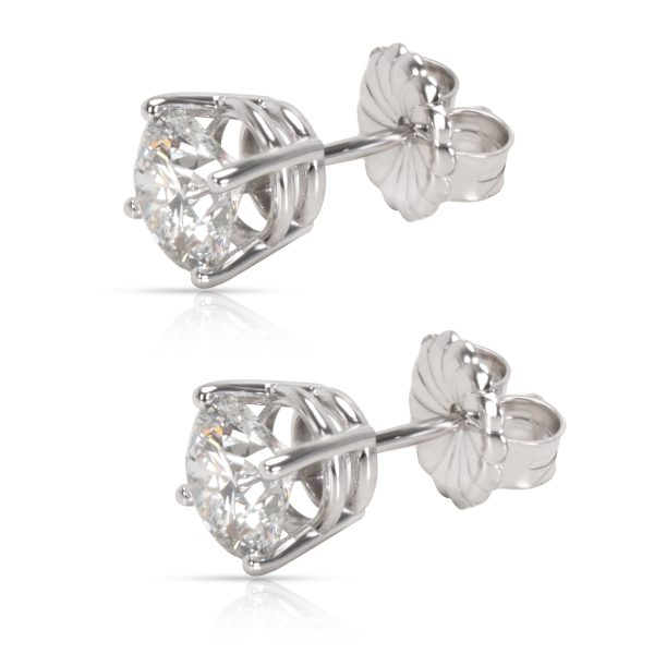 096552 sv 251cc28c 9ee8 4148 97f5 2a929de9c11e IGI Certified Diamond Stud Earring in 14K White Gold G H SI2 200 CTW