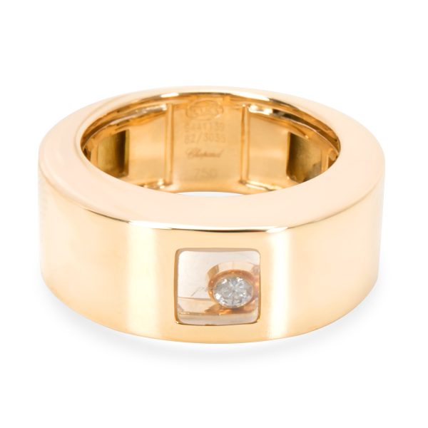 Rings Chopard Happy Ring in 18K Yellow Gold 005 CT