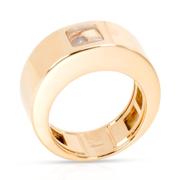 Ring Yellow Gold Chopard Happy Ring in 18K Yellow Gold 005 CT