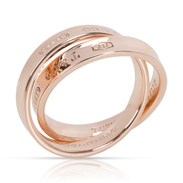 Rubedo Fashion Ring Tiffany Co 1837 Rubedo Interlocking Circles Ring in 8K Rose Gold