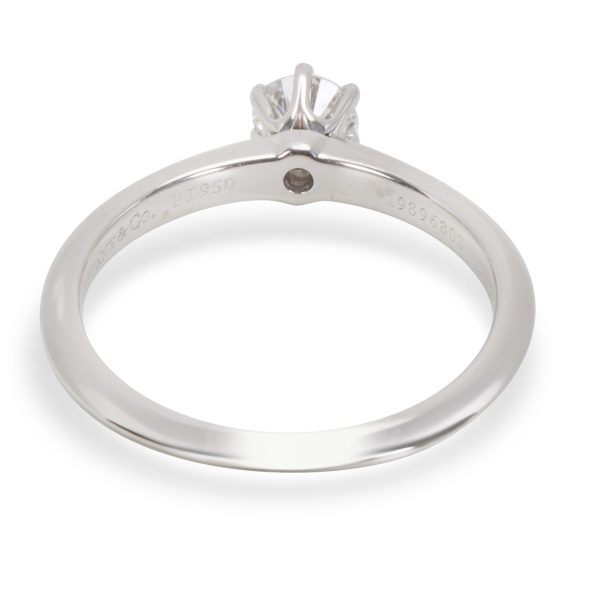 Tiffany Co Tiffany Co Diamond Solitaire Engagement Ring in Platinum 031 ct FVS1