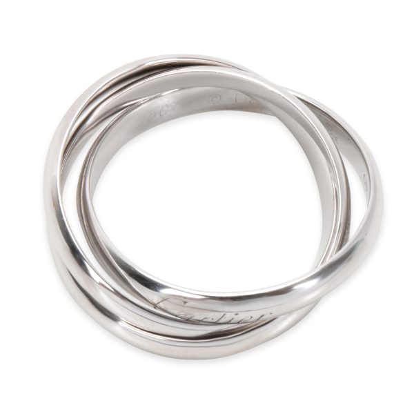 Cartier Cartier Trinity Ring in 18K White Gold Size 60