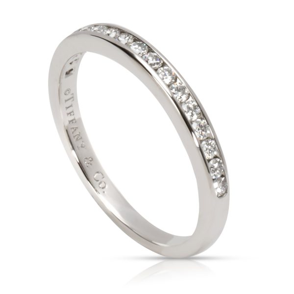 Tiffany Co Classic Channel Diamond Band in Platinum 023CTW Tiffany Co Classic Channel Diamond Band in Platinum 023CTW