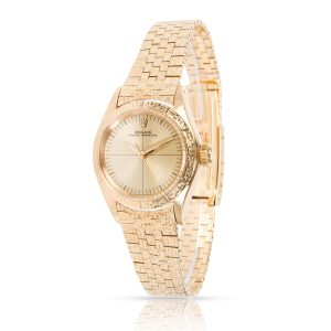 Rolex Oyster Perpetual 6616 Womens Watch in 18kt Yellow Gold Gucci 23SS Jackie 1961 Beige Belt Bag
