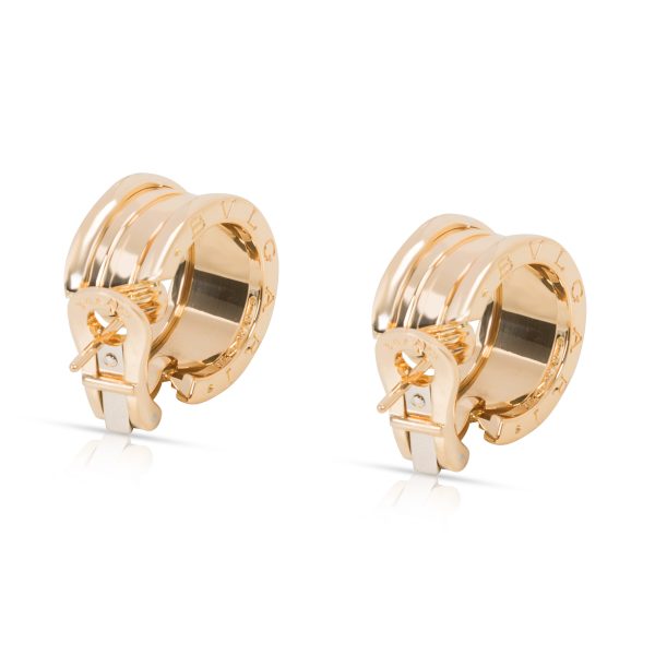 097139 sv Bulgari Bvlgari B Zero1 Earrings in 18K Yellow Gold