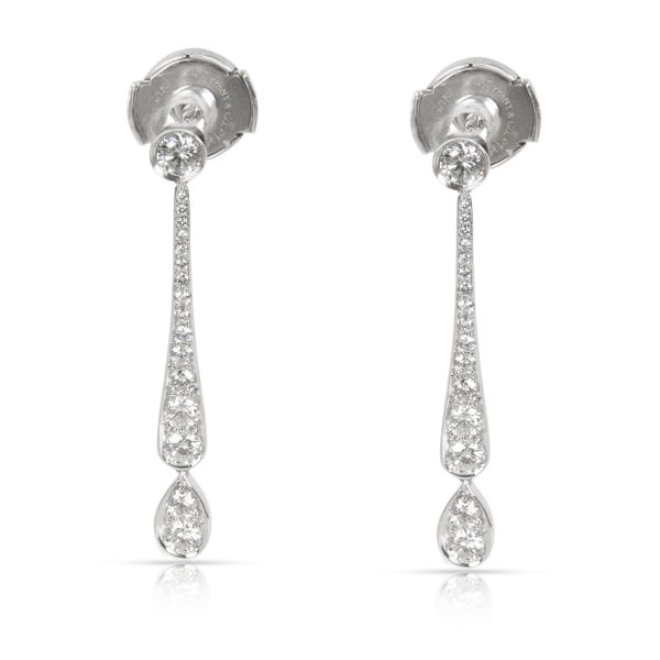 Tiffany Co Jazz Diamond Drop Earrings in Platinum 050 CTW Tiffany Co Jazz Diamond Drop Earrings in Platinum 050 CTW