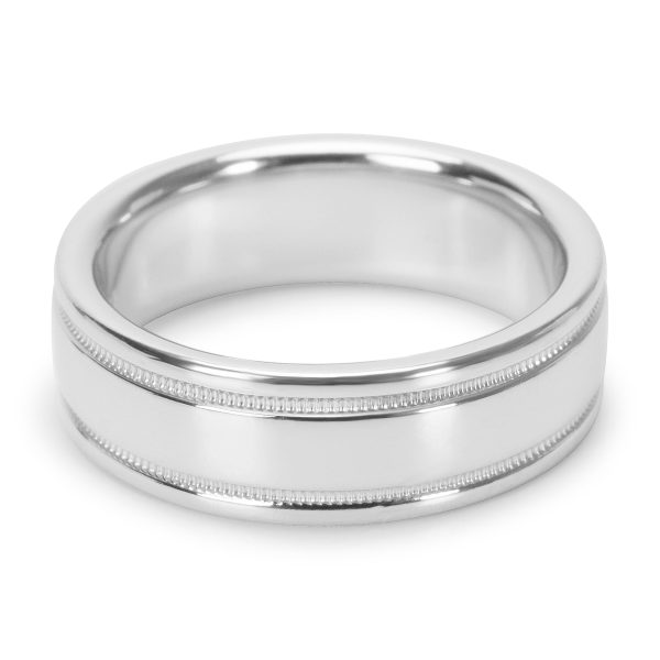 097376 sv 5b7e6acb afa6 42eb 96dd 27a6c384be17 Tiffany Co Essential Double Milgrain Band in Platinum 6mm