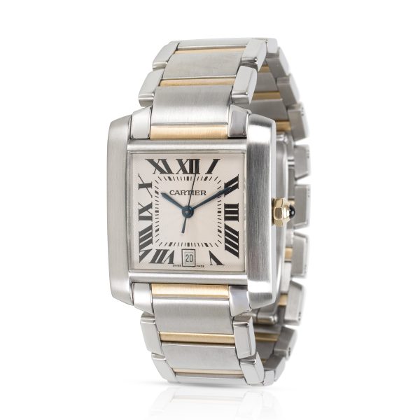 Cartier Tank Francaise W51005Q4 Mens Watch in 18kt Stainless SteelYellow Gold Cartier Tank Francaise W51005Q4 Mens Watch in 18kt Stainless SteelYellow Gold