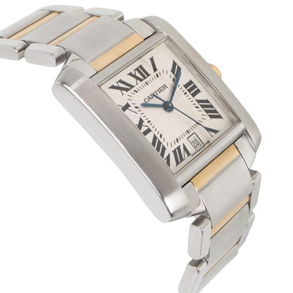 097393 rv Cartier Tank Francaise W51005Q4 Mens Watch in 18kt Stainless SteelYellow Gold