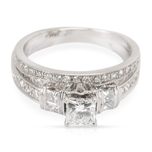 Neil Lane Neil Lane Diamond Wedding Set in 14K White Gold 112 CTW