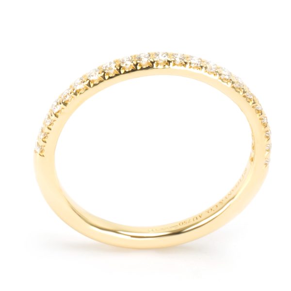 Tiffany Co Tiffany Co Diamond Wedding Band in 18K Yellow Gold