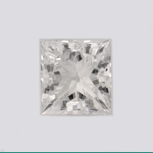 GIA Certified Princess cut GIA Certified Princess cut D color SI2 clarity 043 Ct Loose Diamond