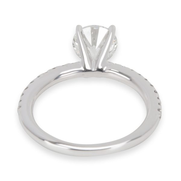 097745 bv Vera Wang Love Diamond Diamond Engagement Ring in 14K White Gold G I1 163 CTW