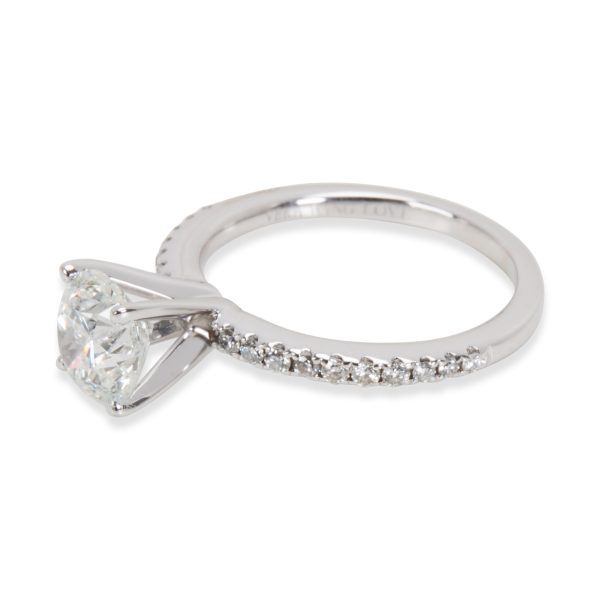 097745 sv Vera Wang Love Diamond Diamond Engagement Ring in 14K White Gold G I1 163 CTW