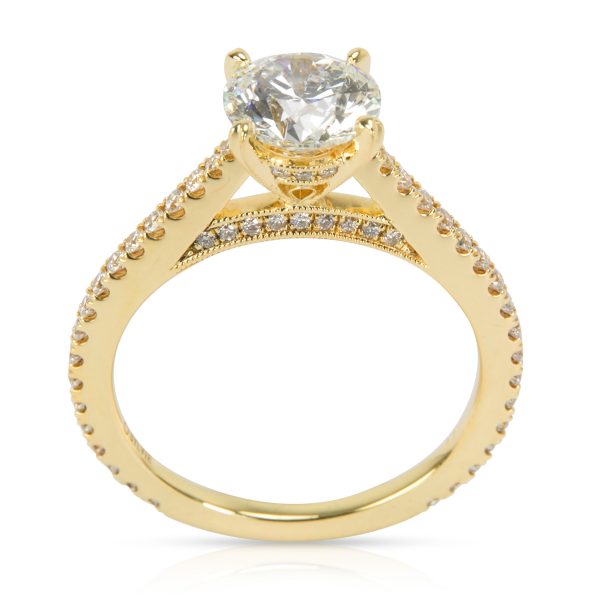 Rings Sylvie Diamond Engagement Ring in 14K Yellow Gold GIA G SI2 122 CTW