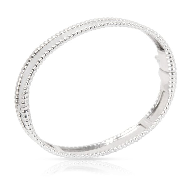 097806 pv Van Cleef Arpels Perlee Signature Bangle in 18K White Gold