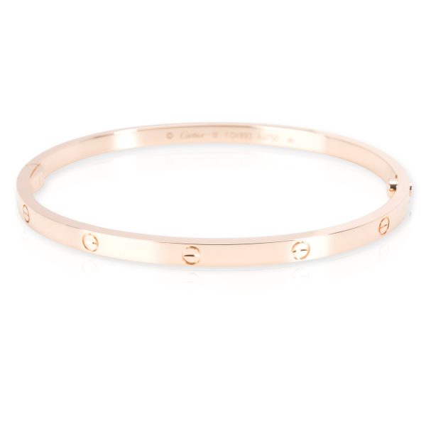 Cartier Small Love Bangle in 18K Rose Gold Cartier Small Love Bangle in 18K Rose Gold