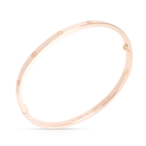 097845 pv Cartier Small Love Bangle in 18K Rose Gold