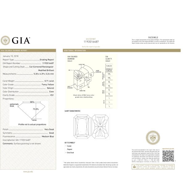 097856 stamp GIA Fancy Yellow Diamond Stud Earrings in 14K Yellow Gold 185 ctw FYVS1 VS2