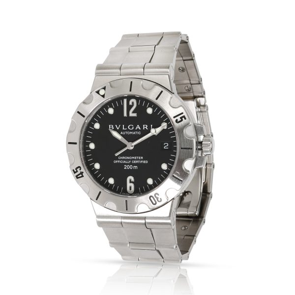 Bulgari Scuba SD38S Mens Watch in Stainless Steel Bulgari Scuba SD38S Mens Watch in Stainless Steel