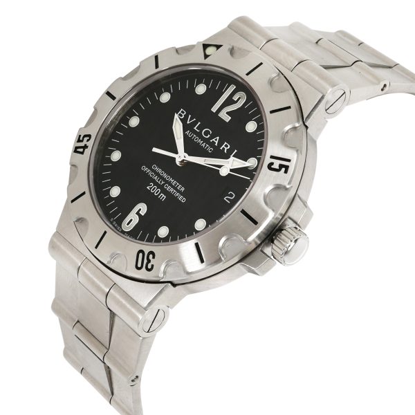 097877 lv c434a3e4 b2ca 46b0 aba2 c28071c6c343 Bulgari Scuba SD38S Mens Watch in Stainless Steel