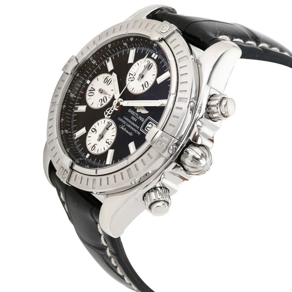 097887 lv Breitling Chronomat Evolution A13356 Mens Watch in Stainless Steel