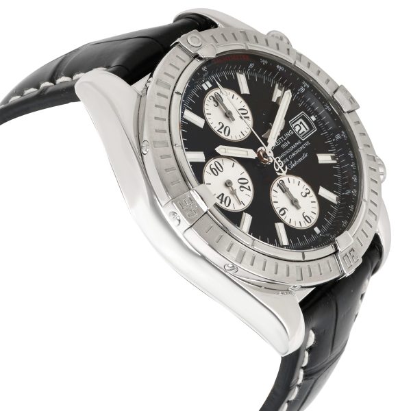 097887 rv Breitling Chronomat Evolution A13356 Mens Watch in Stainless Steel