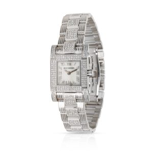 Bucherer Pathos 10505027532 Womens Watch in 18kt White Gold Bottega Veneta Padded Cassette Leather Shoulder Bag Ivory